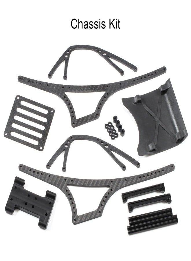 ZMHOBBY Carbon Fiber Pro Shafty Chassis Kit, Titanium Links and Driveshaft Set, for 2.2S Sportsman MOA Cheater Comp Rigs Built (Chassis Kit) - Image 2